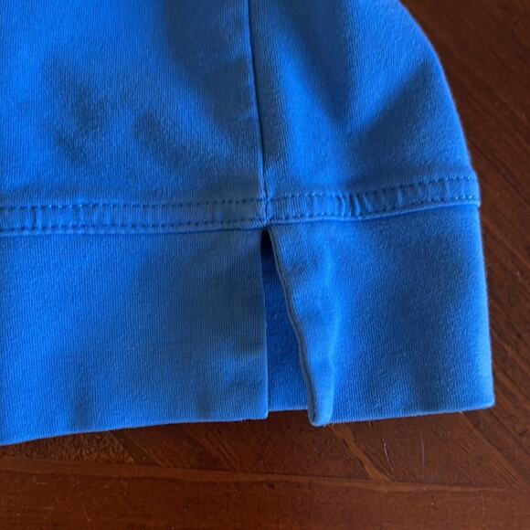 The Children’s Place 6X/7 Blue Knit Capri Pants Butterfly Waistband - Picture 6 of 8